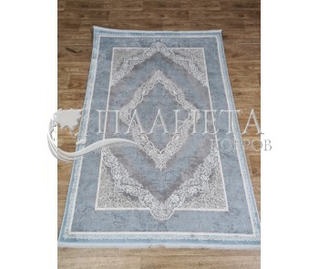 Синтетический  ковер LUXURY 05986D D.GREY HB-BLUE - высокое качество по лучшей цене в Украине